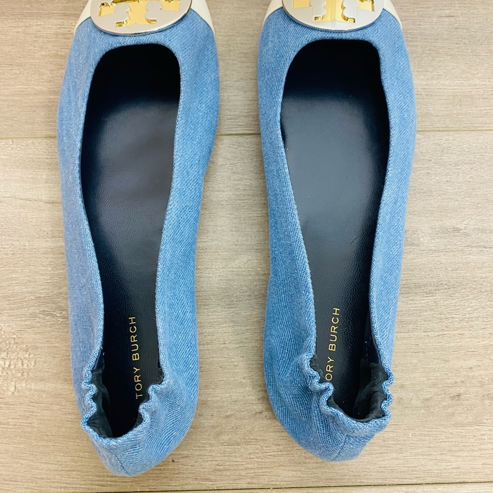 Brand new Tory Burch CAP-TOE BALLET flats size 10 no box - Picture 6 of 11